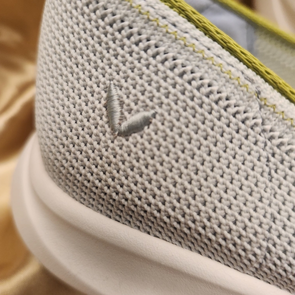 VIVAIA Green and Blue Sneakers with Knit Upper - Picture 5 of 16